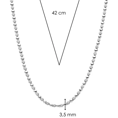 TI SENTO - MILANO NECKLACE 34082ZI