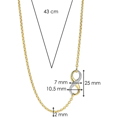 TI SENTO - MILANO NECKLACE 34085ZY