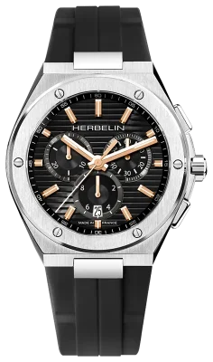Herbelin CHRONO H ROND ACIER - FKM