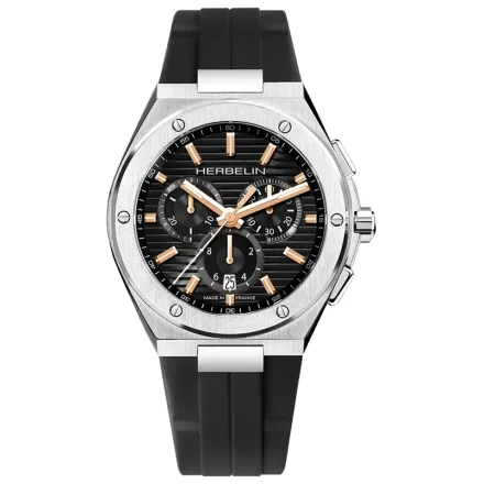 Herbelin CHRONO H ROND ACIER - FKM