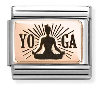Nomination Composable Classic Länk, YOGA Lotus Pose