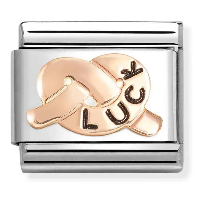 Nomination 430202_34 9 k rose gold Crown princess