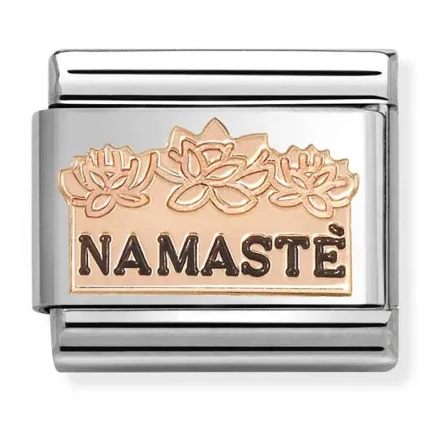 Nomination 43202_43 9 k rose gold Namaste