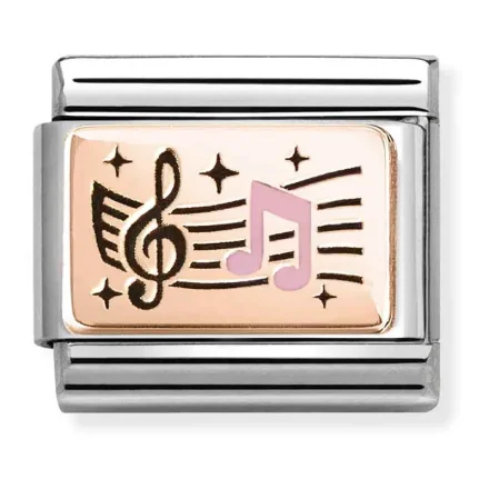 Nomination Composable Classic L&auml;nk, Musical Notes