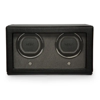 WOLF1834 CUB DOUBLE WATCH WINDER WITH COVER