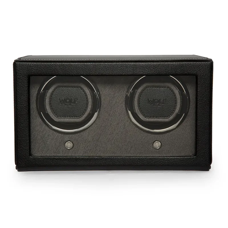 WOLF1834 CUB DOUBLE WATCH WINDER WITH COVER