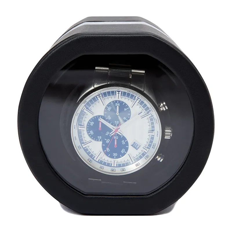 WOLF1834 'The Rocket' Watch Winder för en Klocka i Svart, resevänlig.