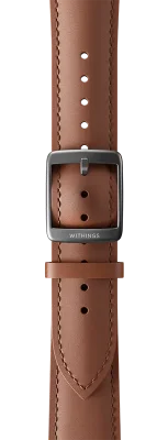Läderarmband 20mm Brun