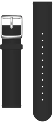 SILICONE STRAP GREY-20MM, SCW2+NOVA,SILVER CLASP