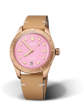 Oris Divers Sixty‑Five 'Cotton Candy' 01 733 7771 3158-07 3 19 04BRS