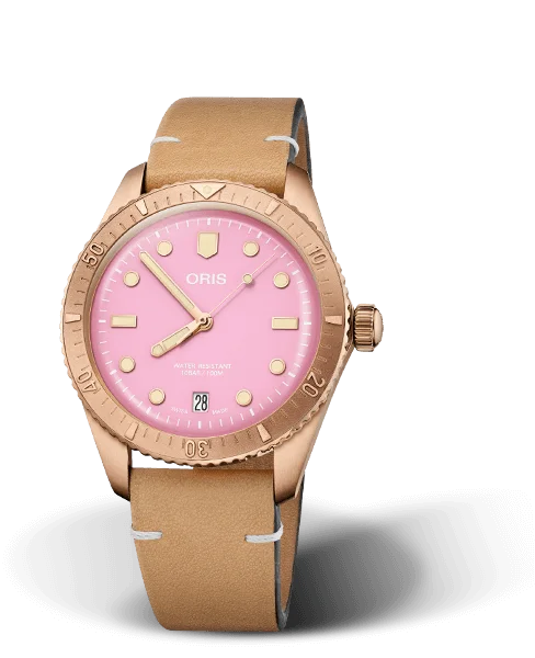 Oris Divers Sixty‑Five 'Cotton Candy' 01 733 7771 3158-07 3 19 04BRS