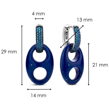 TI SENTO Milano Örhängen 7880BL