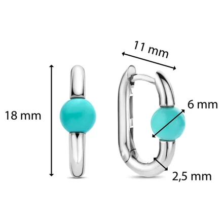 TI SENTO Milano Örhängen 7914TQ