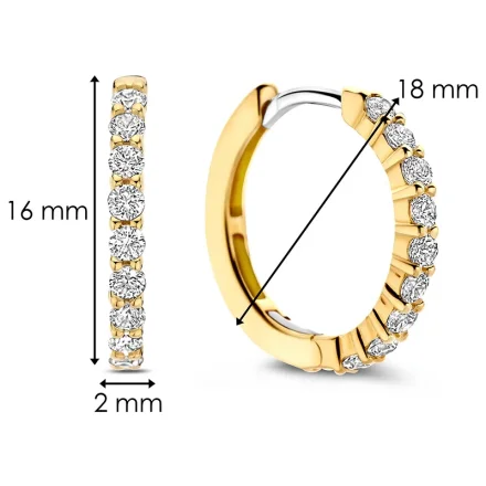 TI SENTO Milano Örhängen 7958ZY