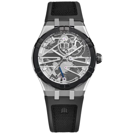 Maurice Lacroix AC8008-SSL20-090-2 Herrklocka &ndash; Mekanisk, Bl�, St�l