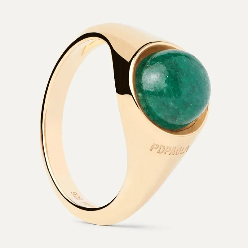 PDPAOLA GREEN MOON Ring AN01-B19 50