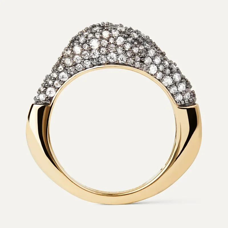 PDPAOLA PAVE DUNA Ring AN01-B68-U