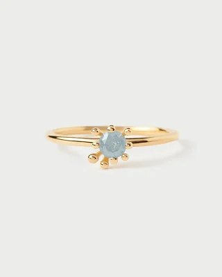 PDPAOLA GREY FLEUR Ring AN01-C93 58
