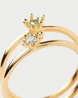 PDPAOLA LES FLEURS Ring SET AN01-C94