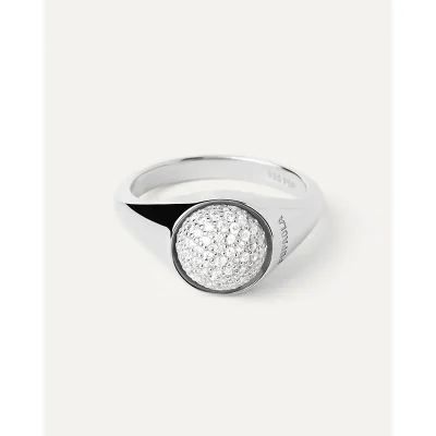 PDPAOLA PAVE MOON Ring AN02-B21