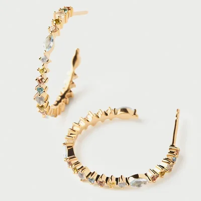 PDPAOLA LOTUS HOOP Örhängen AR01-C78-U
