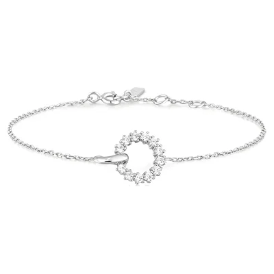 Ania Haie INTERLINKED CircleS PAVE Armband B056-01H