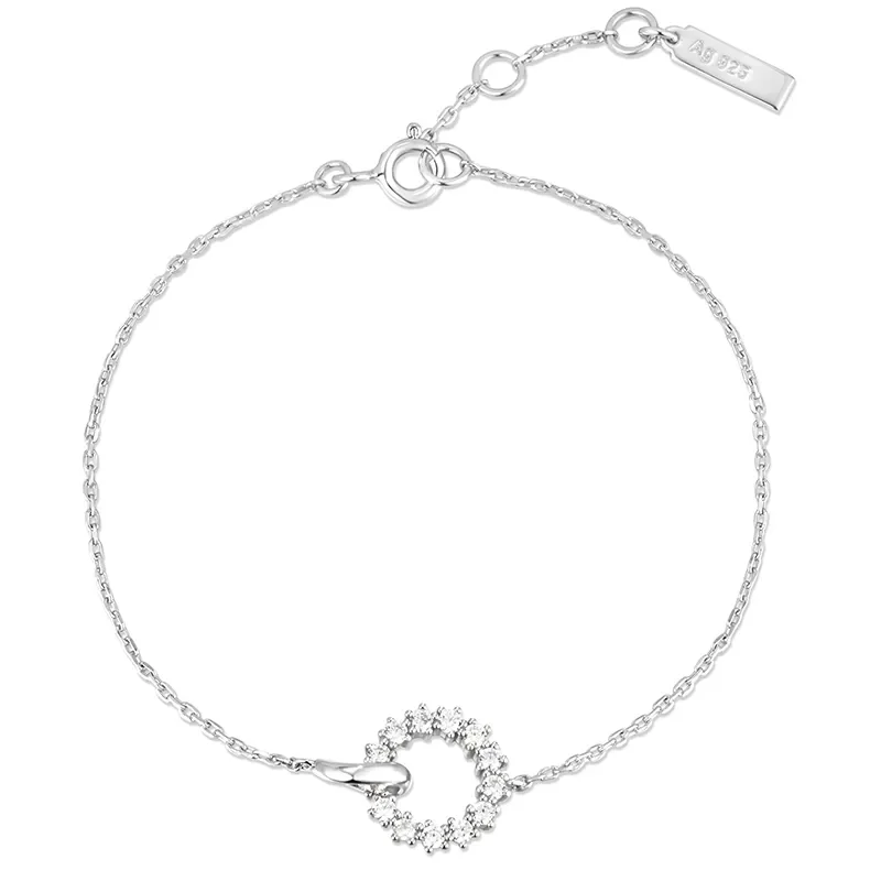 Ania Haie INTERLINKED CircleS PAVE Armband B056-01H