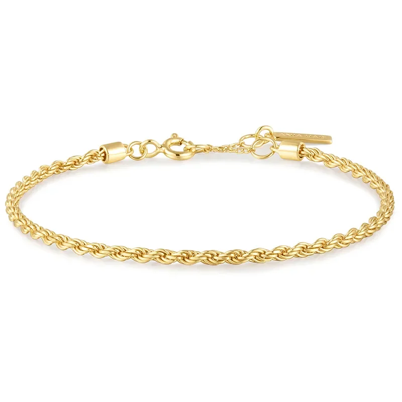 Ania Haie Guld ROPE TWIST Armband B058-04G