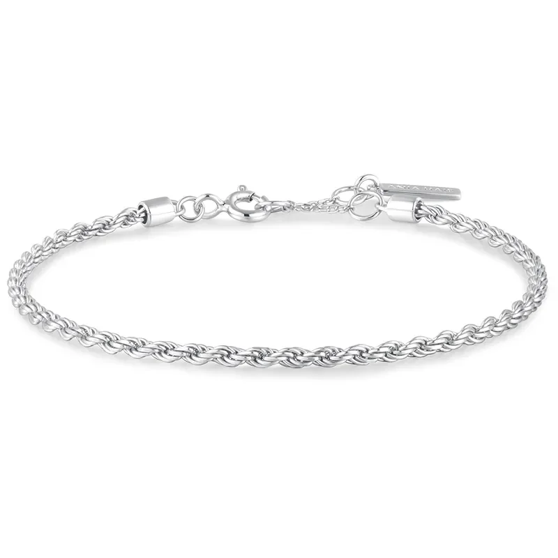 Ania Haie Silver ROPE TWIST Armband B058-04H