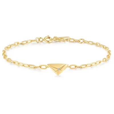 Ania Haie Guld TRIANGLE KISS Armband B059-01G