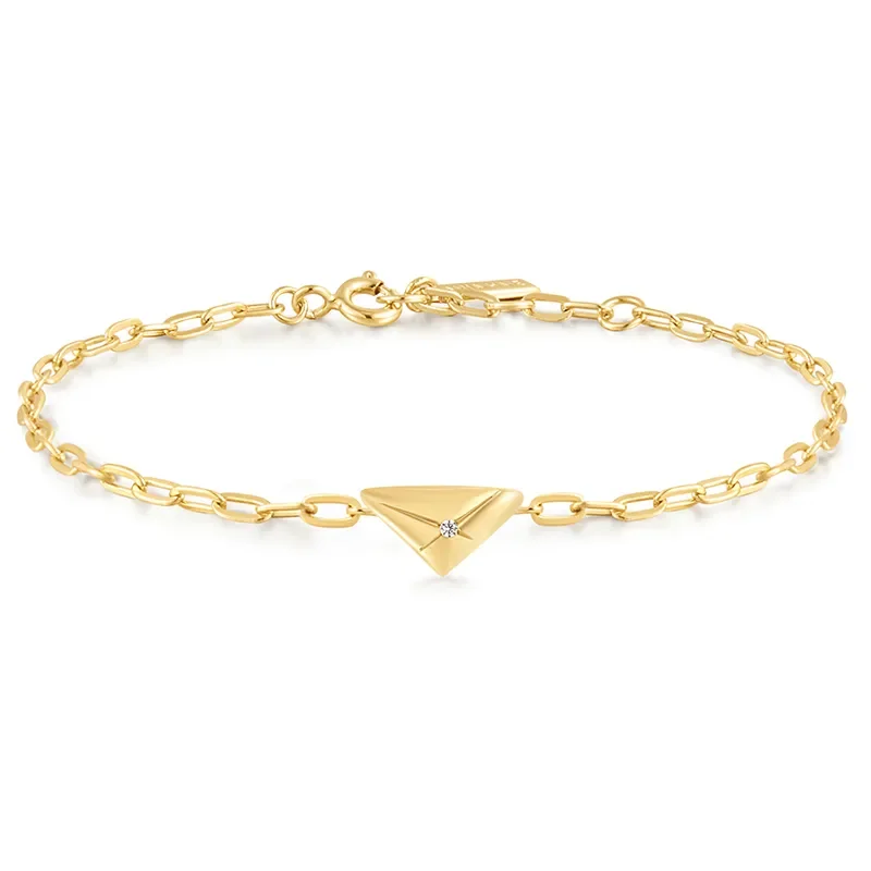 Ania Haie Guld TRIANGLE KISS Armband B059-01G