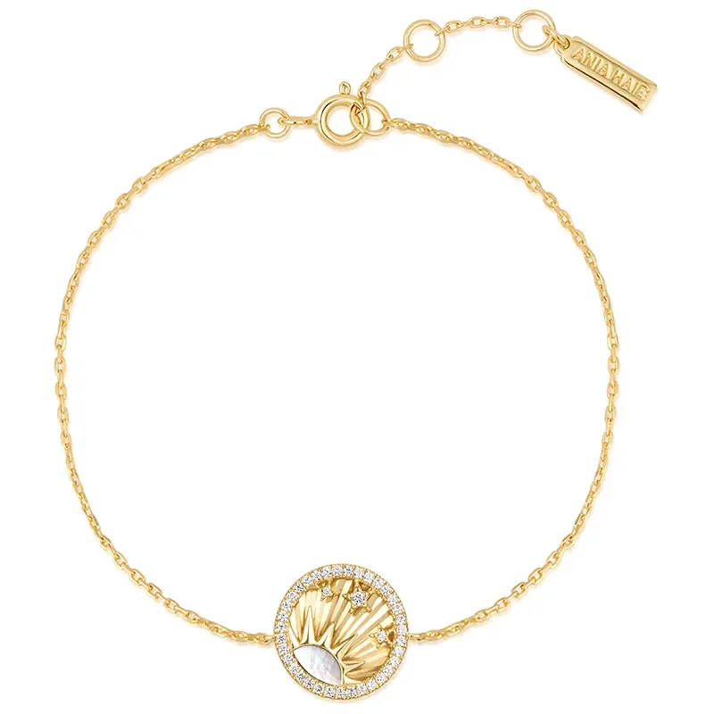 Ania Haie Guld SHINY SUN STARS Armband B059-04G