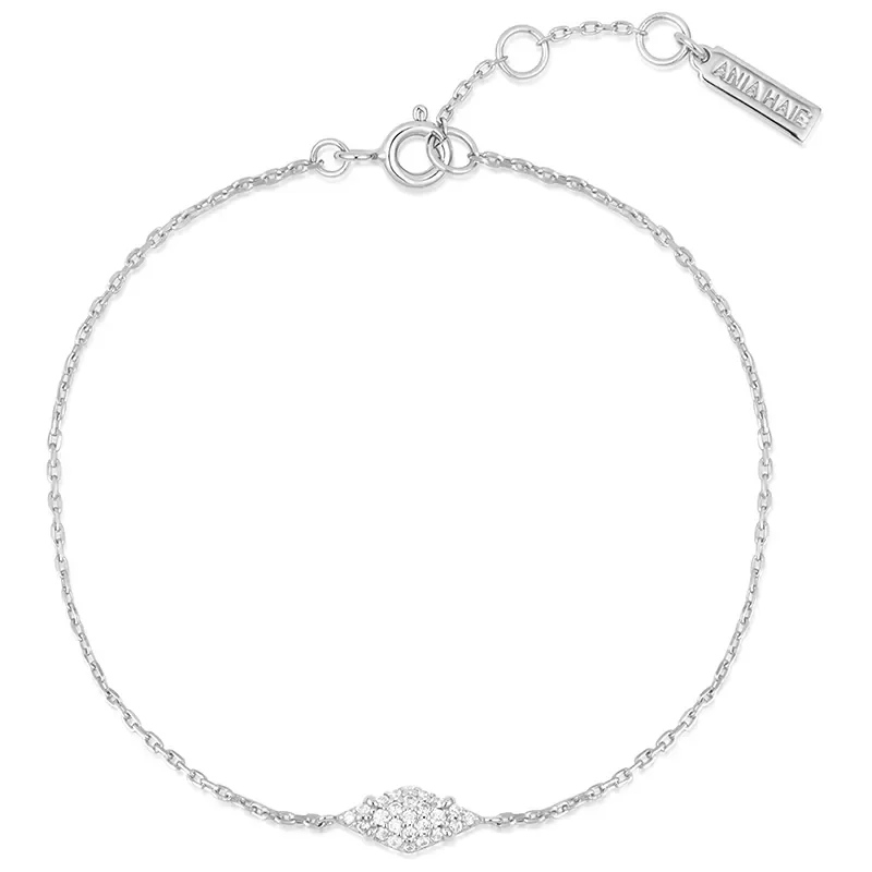 Ania Haie Silver PAVE SPARKLE Armband B061-01H