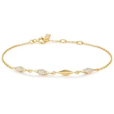 Ania Haie Guld MULTI SPARKLE Armband B061-04G