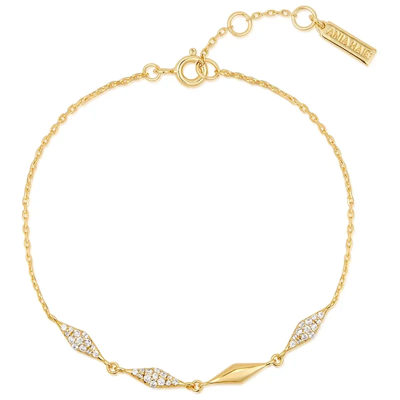 Ania Haie Guld MULTI SPARKLE Armband B061-04G