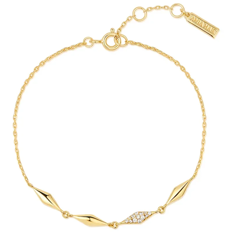 Ania Haie Guld MULTI SPARKLE Armband B061-04G