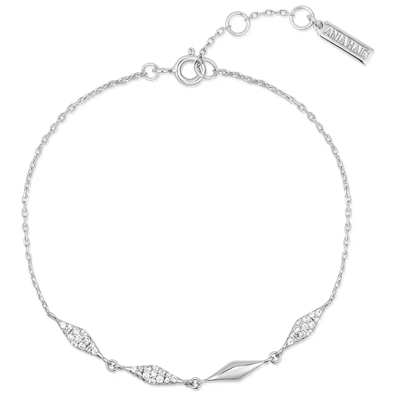 Ania Haie Silver MULTI SPARKLE Armband B061-04H