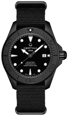 Certina DS Action Diver 43mm Powermatic 80 C032.607.38.051.00