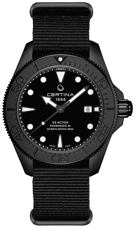 Certina DS Action Diver 43mm Powermatic 80 C032.607.38.051.00