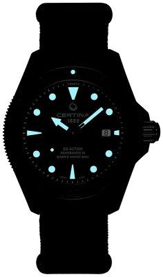 Certina DS Action Diver 43mm Powermatic 80 C032.607.38.051.00