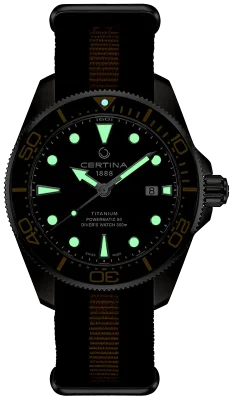 Certina DS Action Diver 43mm Powermatic 80 Titanium C032.607.48.051.00