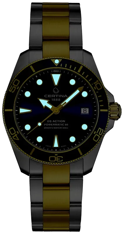 Certina DS Action Diver Powermatic 80 Sea Turtle C032.807.22.041.10