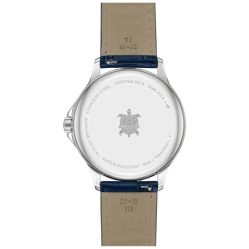 DS-8 Gent 40mm Quartz
PrecidriveTM
End Of Life
ETA
Swiss Made 100 m - C045.410.16.041.00 