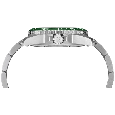 DS Action 38mm Mechanical, automatic winding
80 h Power Reserve
Nivachron
ETA
Swiss Made Diver's watch 300m according to ISO 6425:2018 - C048.807.11.091.00 