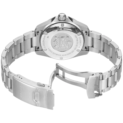 DS Action 38mm Mechanical, automatic winding
80 h Power Reserve
Nivachron
ETA
Swiss Made Diver's watch 300m according to ISO 6425:2018 - C048.807.11.091.00 