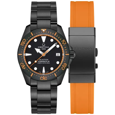 DS ACTION/MSR/A/NOIR/S.NOIR/NOIR-ORANGE
