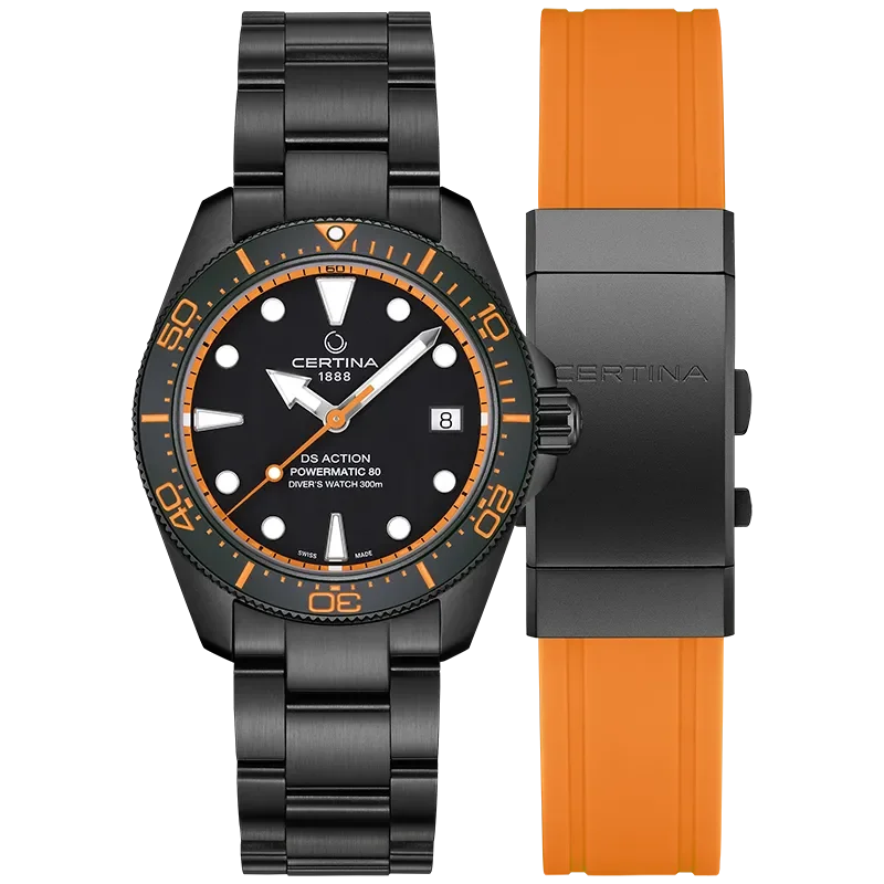 DS ACTION/MSR/A/NOIR/S.NOIR/NOIR-ORANGE