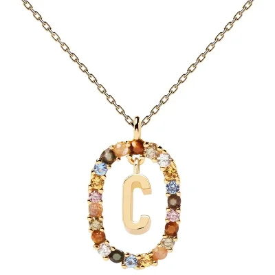 PDPAOLA Bokstav C Halsband CO01-262-U