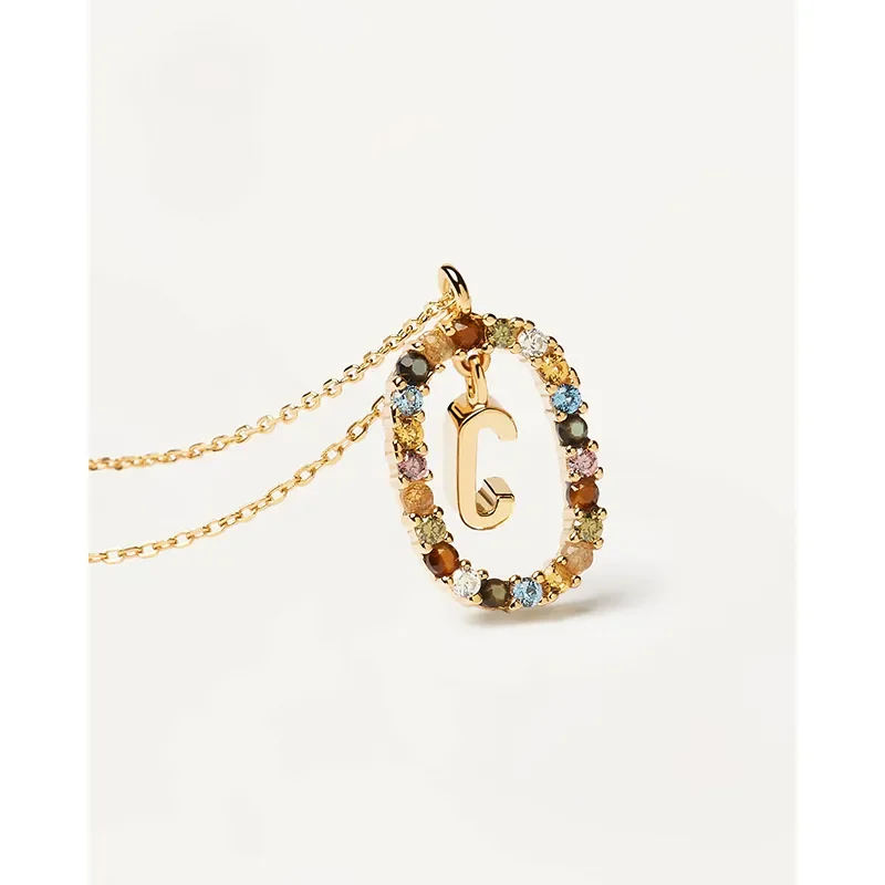 PDPAOLA Bokstav C Halsband CO01-262-U