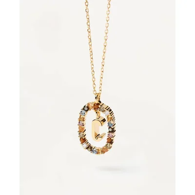 PDPAOLA Bokstav C Halsband CO01-262-U